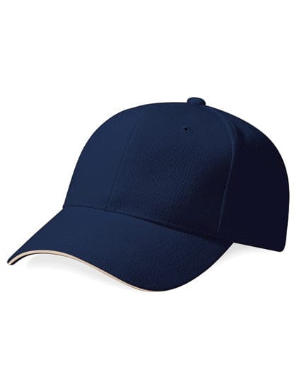 Epic Label Casquettes Beechfield CB65 Casquette Pro-Style En Coton Brossé