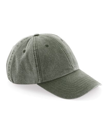Epic Label Casquettes Beechfield CB655 Casquette Vintage Profil Bas