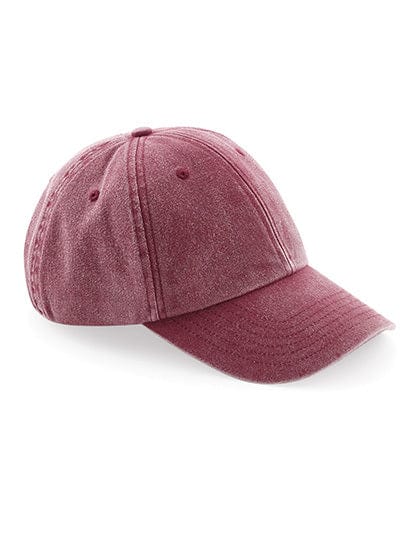 Epic Label Casquettes Beechfield CB655 Casquette Vintage Profil Bas