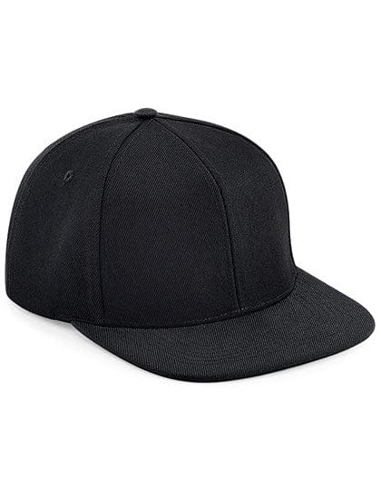 Epic Label Casquettes Beechfield CB661 Casquette Originale Réglable À L'arrière À 6 Panneaux Et Visière Plate