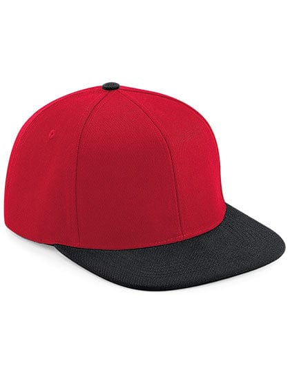 Epic Label Casquettes Beechfield CB661 Casquette Originale Réglable À L'arrière À 6 Panneaux Et Visière Plate