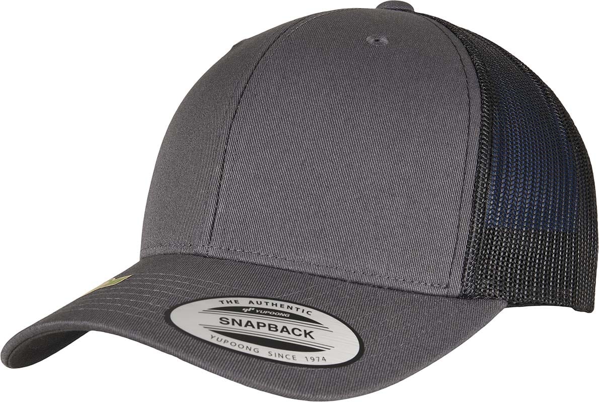 Epic Label Casquettes Flexfit Fx6606Rt Casquette De Camionneur Rétro Recyclée Yp Classics 2 Tons