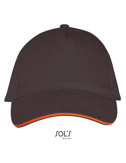 Epic Label Casquettes Sol´S Lc00594 Casquette Cinq Panneaux Long Beach