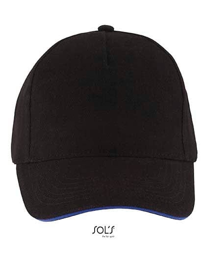 Epic Label Casquettes Sol´S Lc00594 Casquette Cinq Panneaux Long Beach