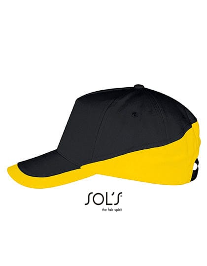 Epic Label Casquettes Sol´S Lc00595 Booster De Casquette Contrastée À 5 Panneaux