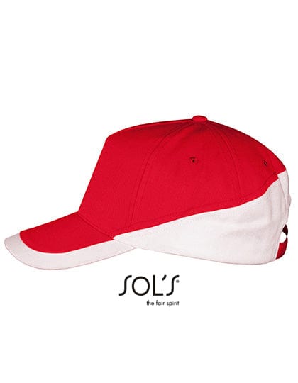 Epic Label Casquettes Sol´S Lc00595 Booster De Casquette Contrastée À 5 Panneaux