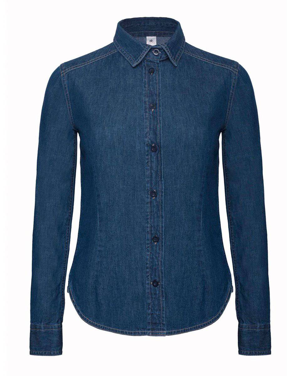 Epic Label Chemise B&C SWD86 Chemise En Denim Vision Pour Femme