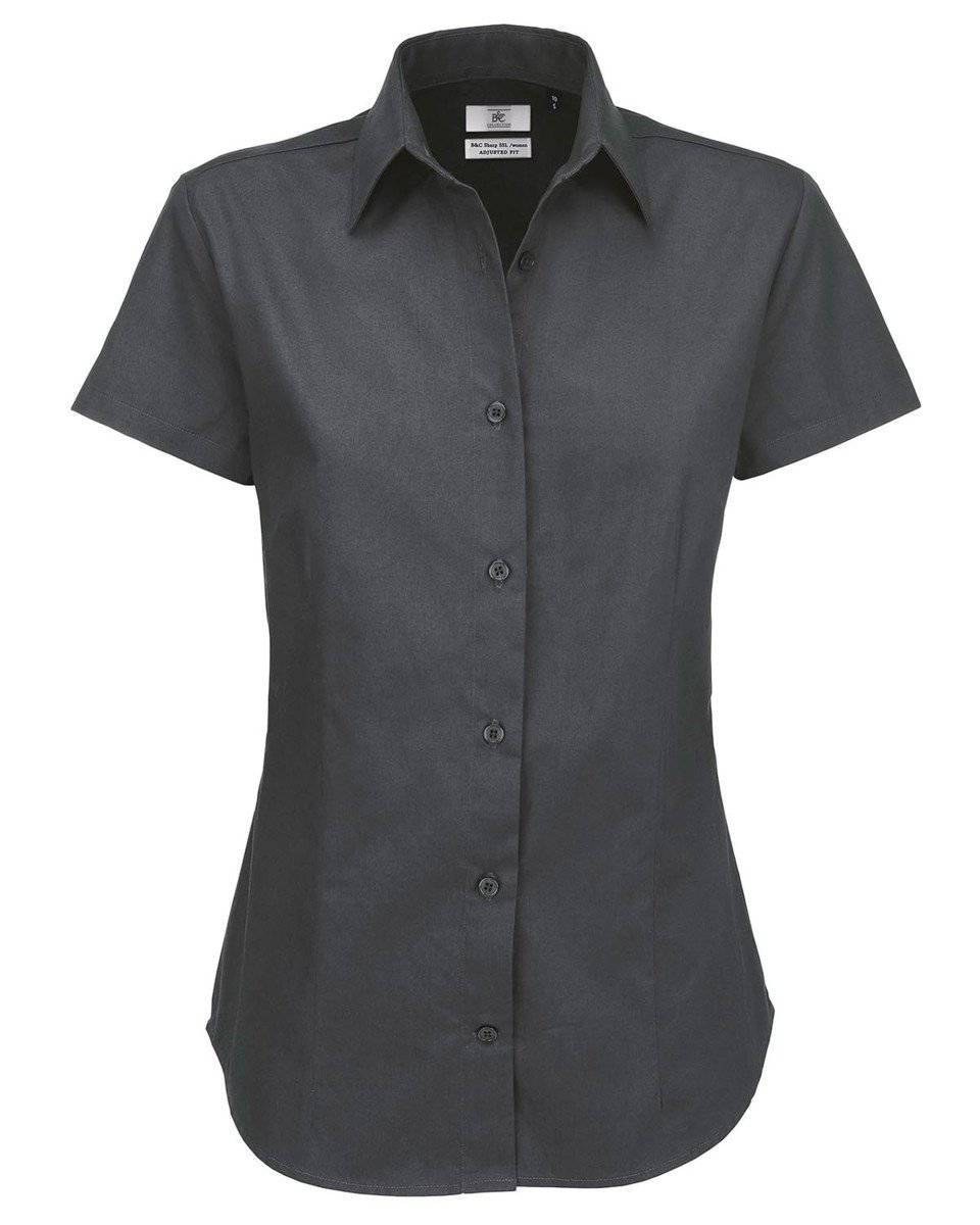 Epic Label Chemise Chemise à Manches Courtes En Sergé Sharp Pour Femme