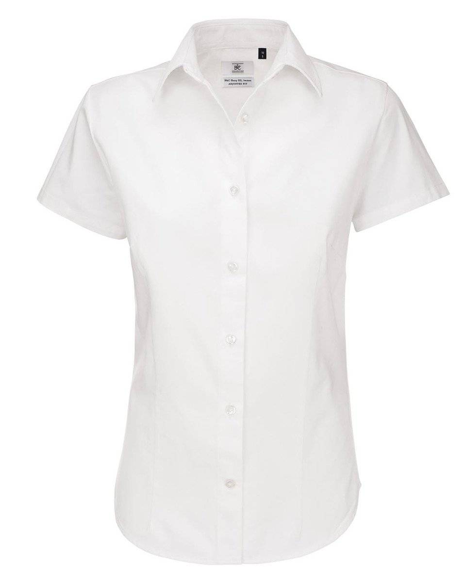 Epic Label Chemise Chemise à Manches Courtes En Sergé Sharp Pour Femme
