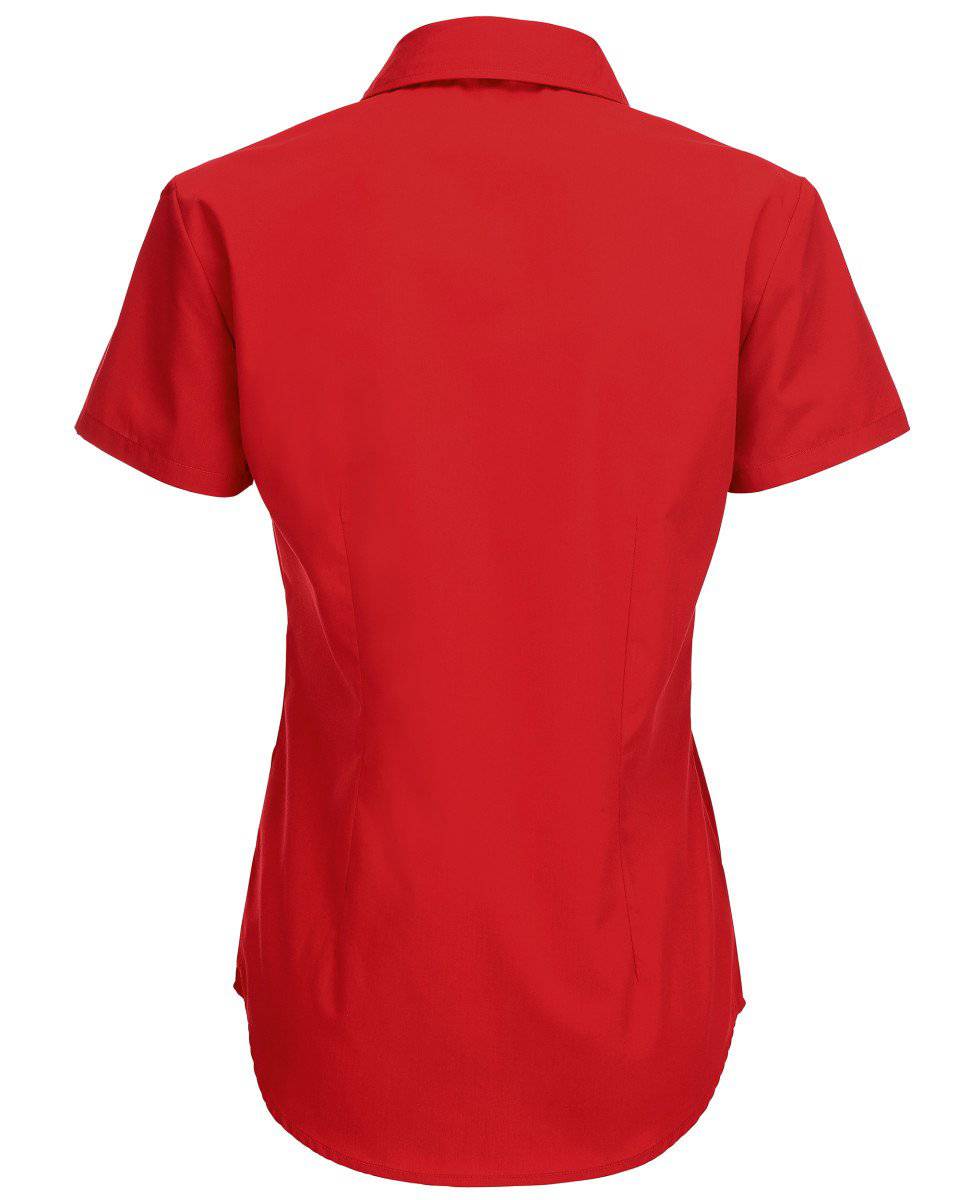 Epic Label Chemise Chemise En Popeline Smart à Manches Courtes Pour Femme