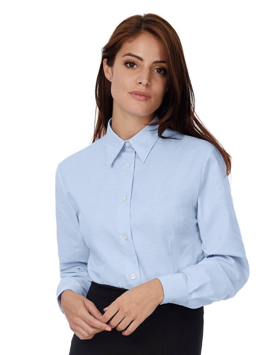 Epic Label Chemise Chemise Oxford à Manches Longues Femme