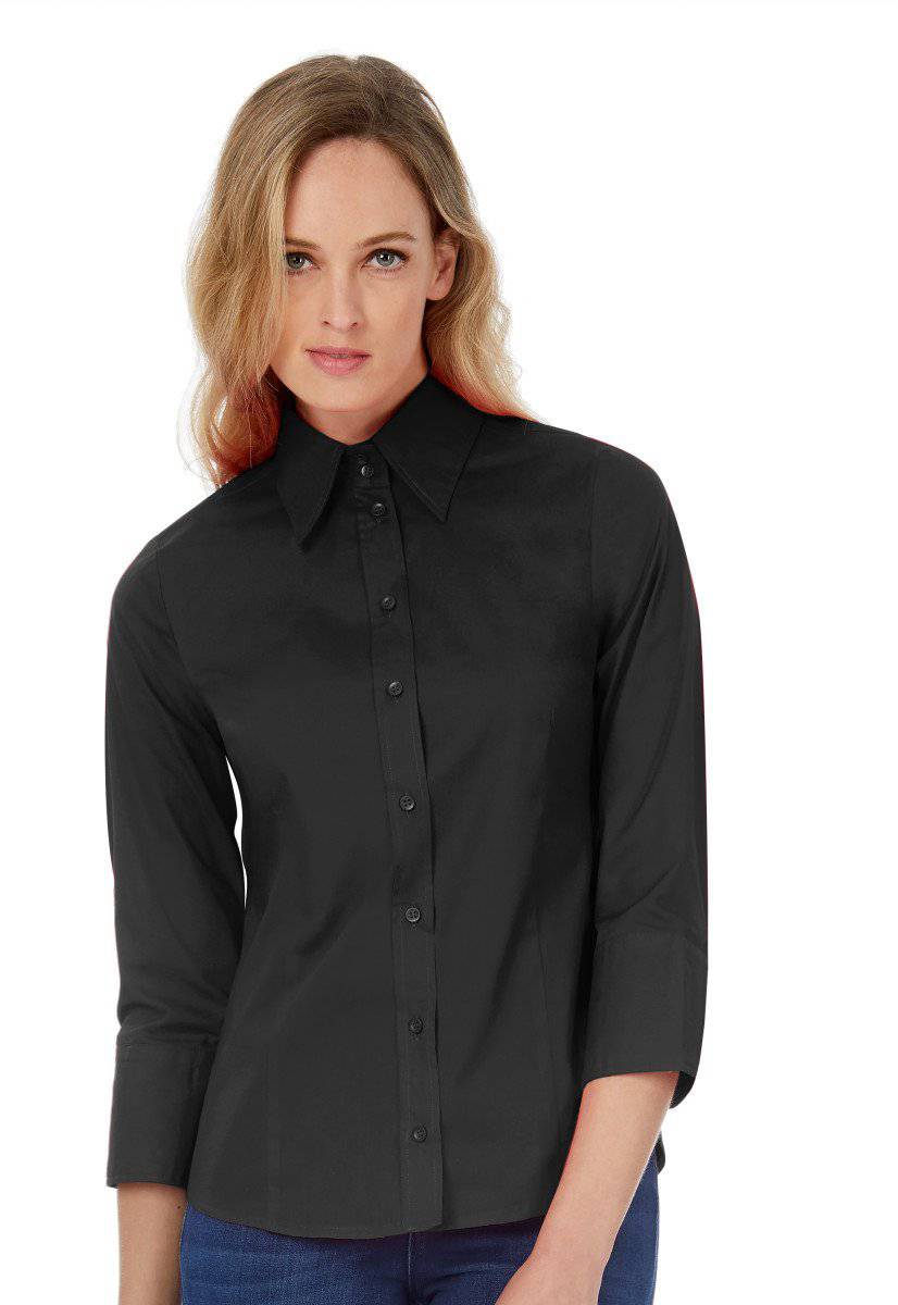 Epic Label Chemise Chemise Popeline Femme B&C Milano
