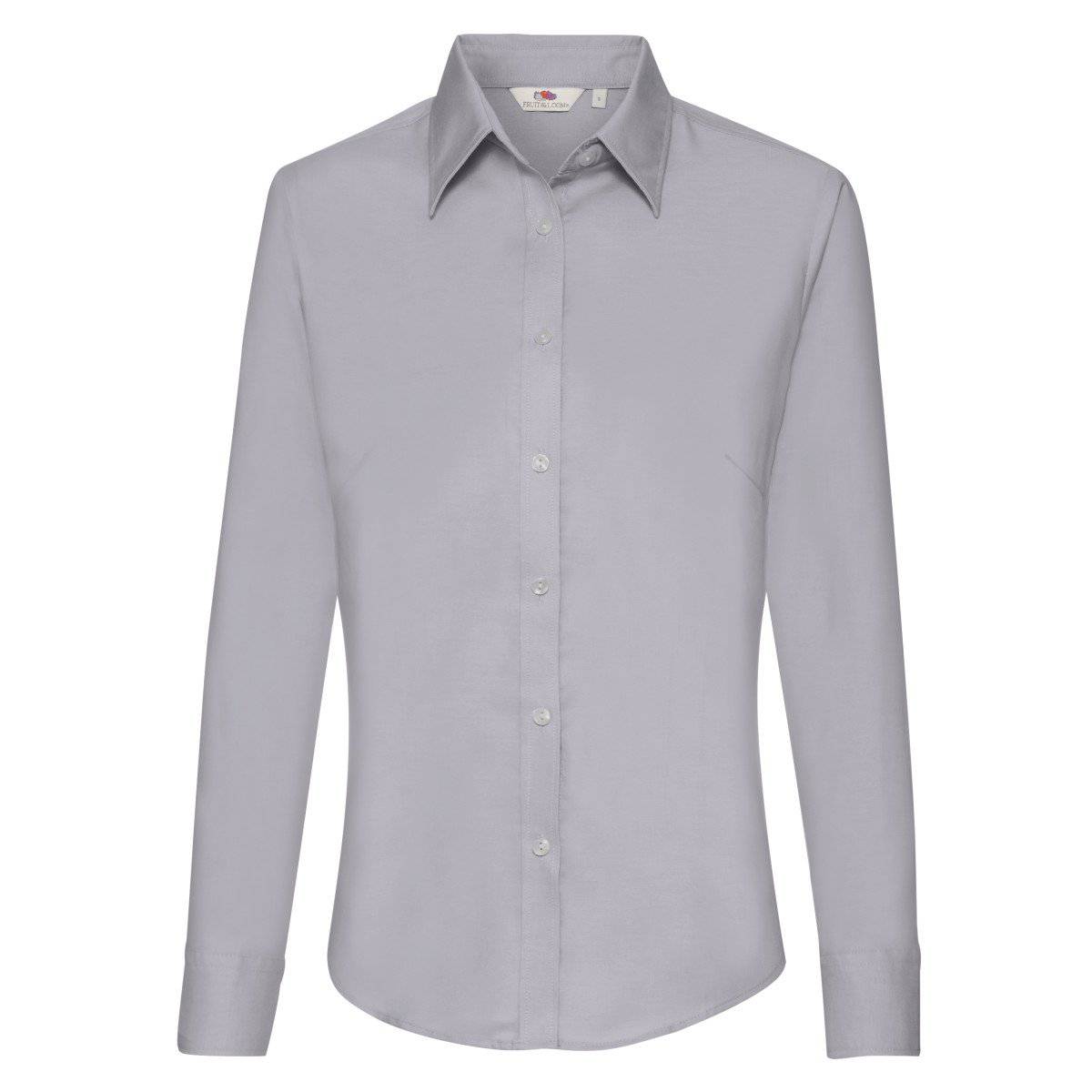 Epic Label Chemise Fruit Of The Loom 650020 Chemise Oxford À Manches Longues Femme