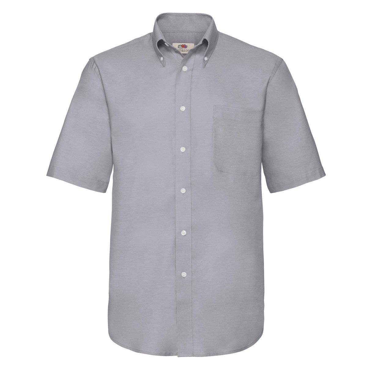 Epic Label Chemise Fruit Of The Loom 651120 Chemise Courte Chemise Oxford Pour Homme