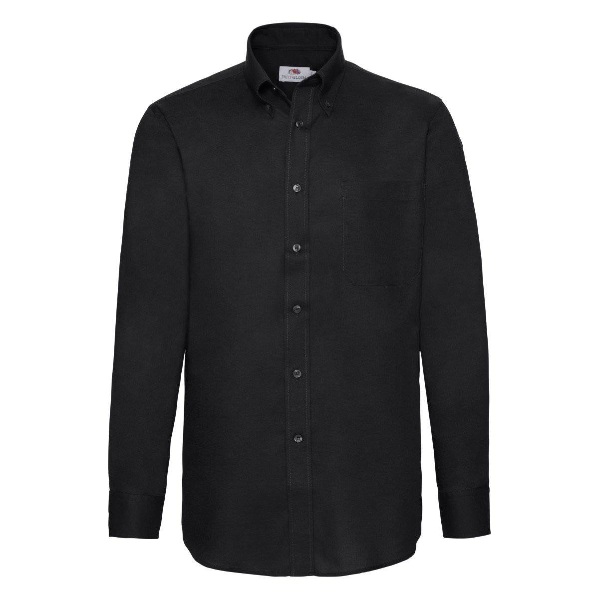 Epic Label Chemise Fruit Of The Loom 651140 Chemise Oxford À Manches Longues Pour Homme