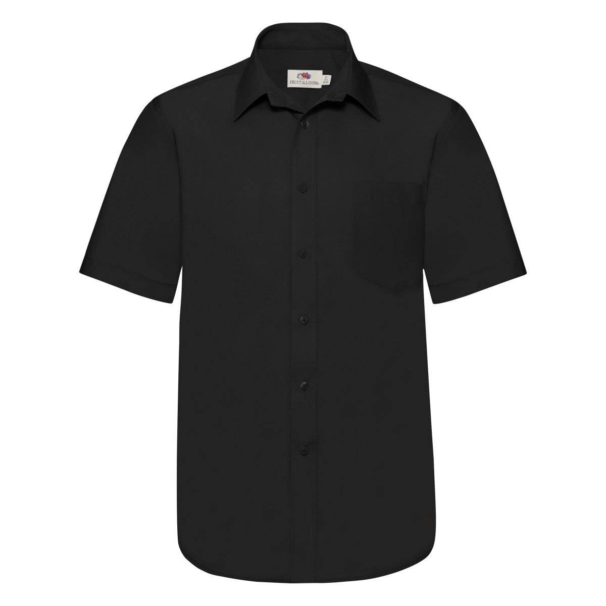 Epic Label Chemise Fruit Of The Loom 651160 Chemise En Popeline À Manches Courtes Pour Homme