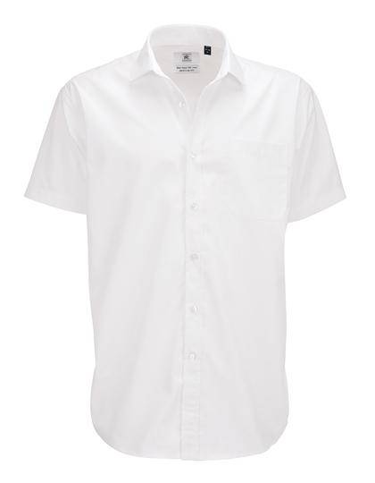 Epic Label Chemises B&C Smp62 Poplin Shirt Smart Short Sleeve / Pour Homme