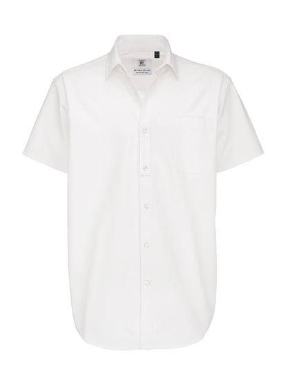 Epic Label Chemises B&C Smt82 Twill Shirt Sharp Short Sleeve / Pour Homme