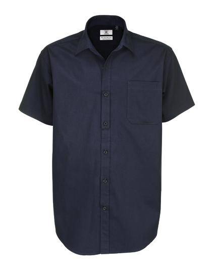 Epic Label Chemises B&C Smt82 Twill Shirt Sharp Short Sleeve / Pour Homme