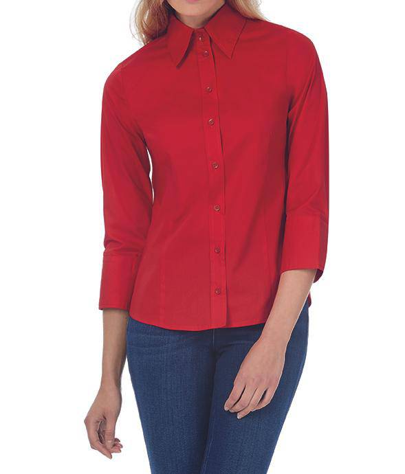 Epic Label Chemises B&C Sw520 Shirt Milano / Pour Femme