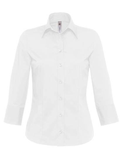 Epic Label Chemises B&C Sw520 Shirt Milano / Pour Femme