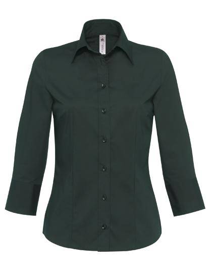 Epic Label Chemises B&C Sw520 Shirt Milano / Pour Femme