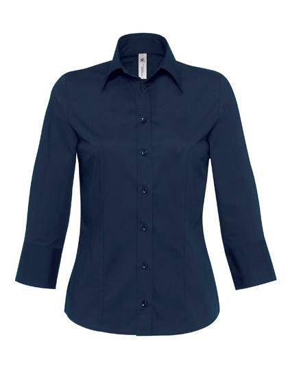 Epic Label Chemises B&C Sw520 Shirt Milano / Pour Femme