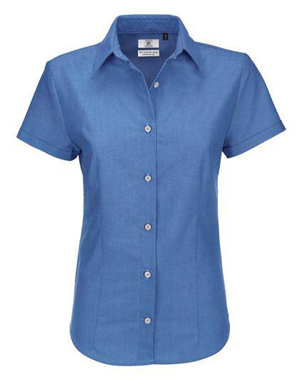 Epic Label Chemises B&C Swo04 Oxford Shirt Short Sleeve / Pour Femme