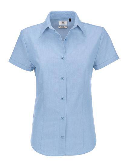 Epic Label Chemises B&C Swo04 Oxford Shirt Short Sleeve / Pour Femme