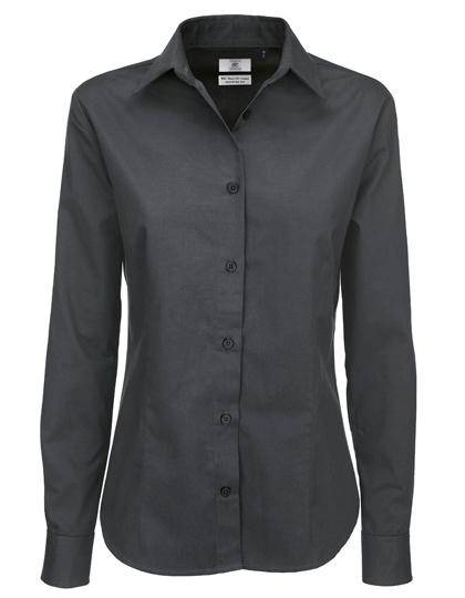 Epic Label Chemises B&C Swt83 Twill Shirt Sharp Long Sleeve / Pour Femme