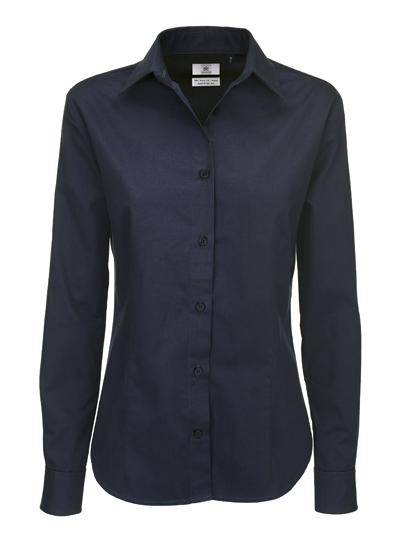 Epic Label Chemises B&C Swt83 Twill Shirt Sharp Long Sleeve / Pour Femme