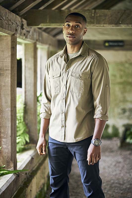 Epic Label Chemises Craghoppers Expert Ces001 Chemise À Manches Longues Expert Kiwi Recyclé