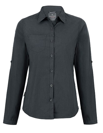 Epic Label Chemises Craghoppers Expert Ces002 Chemise À Manches Longues Kiwi Expert Pour Femme Recyclé