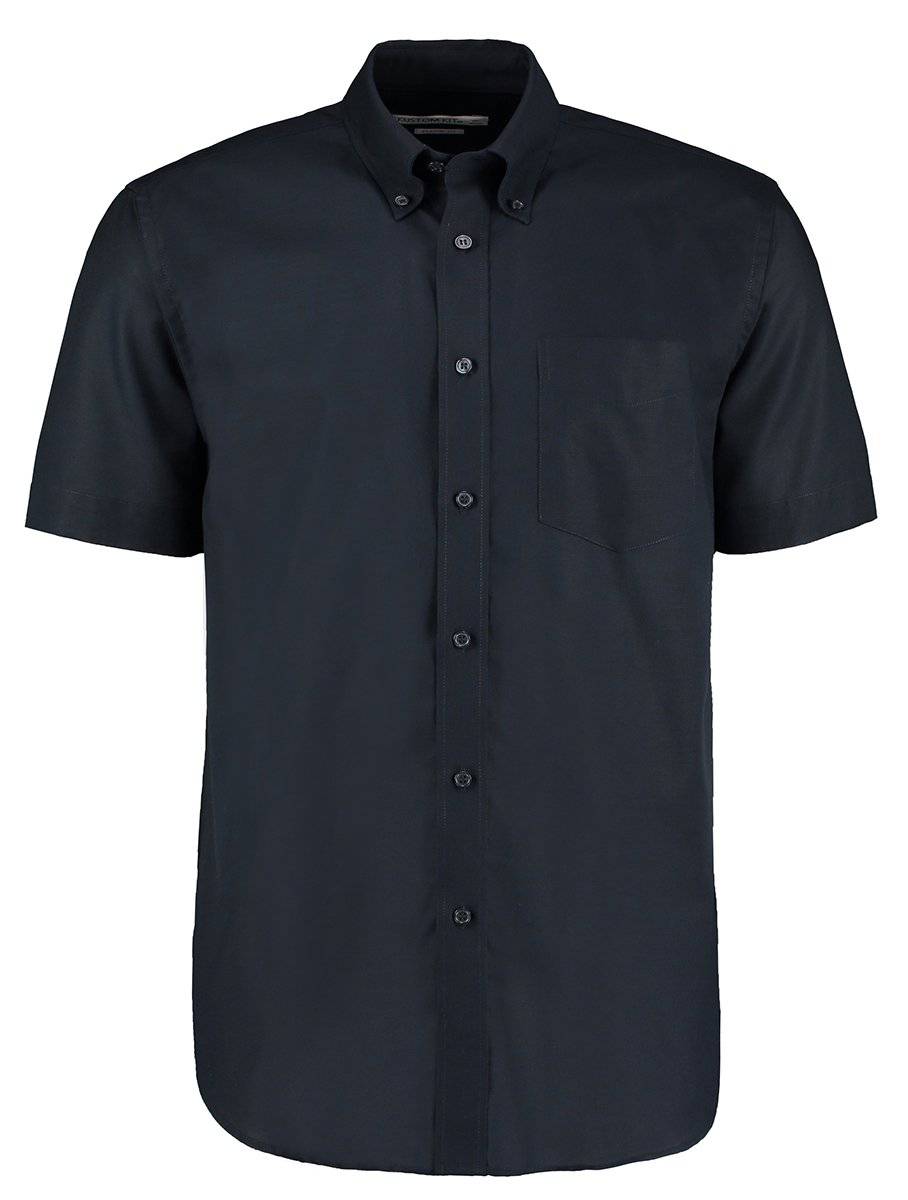 Epic Label Chemises Kustom Kit Kk350 Pour Hommes Classic Fit Workwear Oxford Shirt Short Sleeve