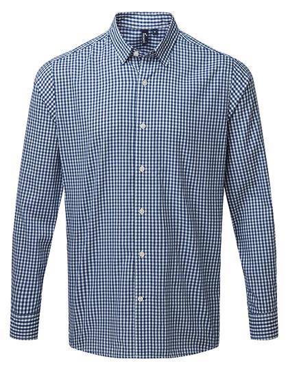 Epic Label Chemises Premier Workwear Pr252 Maxton Check Pour Hommes Long Sleeve Shirt
