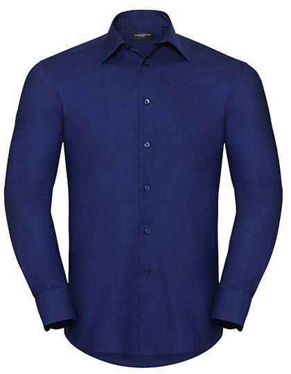 Epic Label Chemises Russell Collection R-922M-0 Chemise Oxford Cintrée Manches Longues Homme