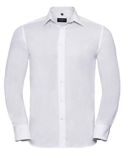 Epic Label Chemises Russell Collection R-922M-0 Chemise Oxford Cintrée Manches Longues Homme