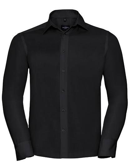 Epic Label Chemises Russell Collection R-958M-0 Chemise Ultimate Sans Repassage Cintrée Manches Longues Homme
