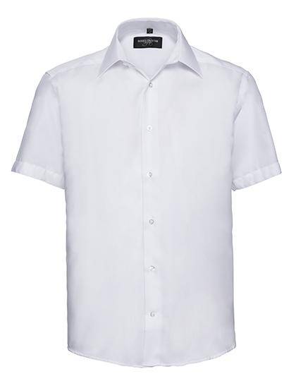 Epic Label Chemises Russell Collection R-959M-0 Chemise Ultimate Sans Repassage Cintrée Manches Courtes Homme