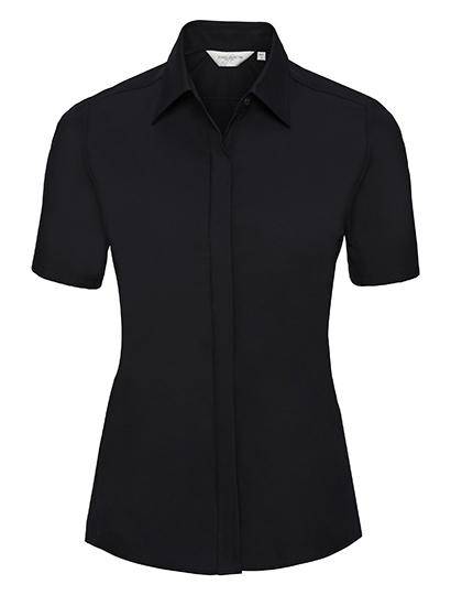 Epic Label Chemises Russell Collection R-961F-0 Chemise Ultimate Stretch Ajustée Manches Courtes Femme