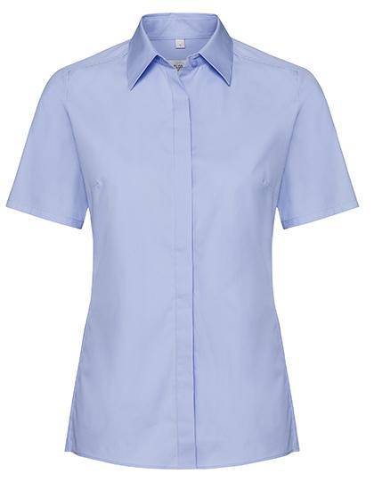 Epic Label Chemises Russell Collection R-961F-0 Chemise Ultimate Stretch Ajustée Manches Courtes Femme