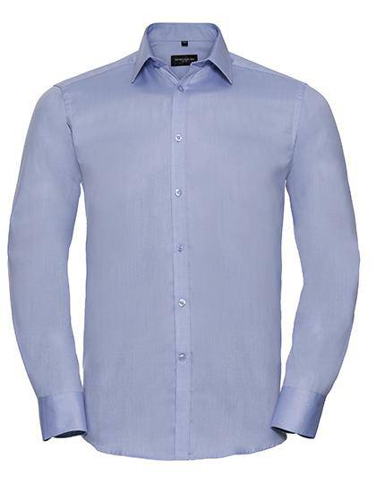 Epic Label Chemises Russell Collection R-962M-0 Chemise à Chevrons Cintréé Manches Longues Homme