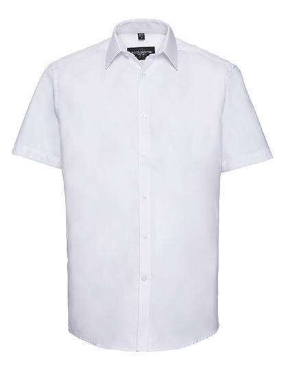 Epic Label Chemises Russell Collection R-963M-0 Chemise à Chevrons Cintréé Manches Courtes Homme