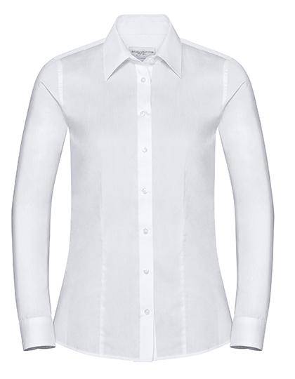 Epic Label Chemises Russell Collection R-972F-0 Long Sleeve Tailored Coolmax Shirt Pour Femme