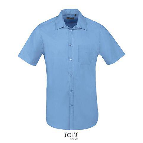 Epic Label Chemises Sol´S 02923 Chemise Homme Popeline Manches Courtes