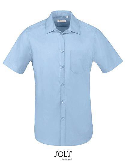 Epic Label Chemises Sol´S 02923 Chemise Homme Popeline Manches Courtes