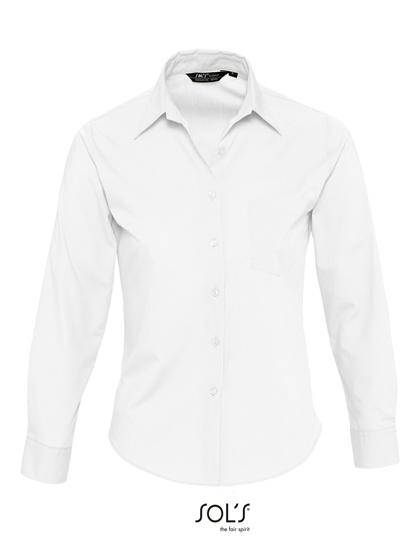 Epic Label Chemises Sol´S 16060 Chemise Femme Popeline Manches Longues