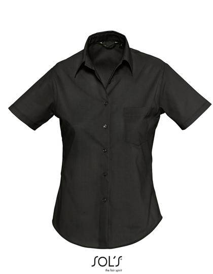 Epic Label Chemises Sol´S 16070 Chemise Femme Popeline Manches Courtes