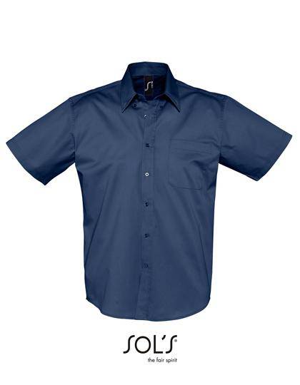 Epic Label Chemises Sol´S 16080 Chemise Homme En Twill De Coton Manches Courtes