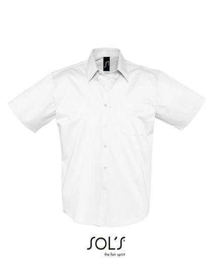 Epic Label Chemises Sol´S 16080 Chemise Homme En Twill De Coton Manches Courtes